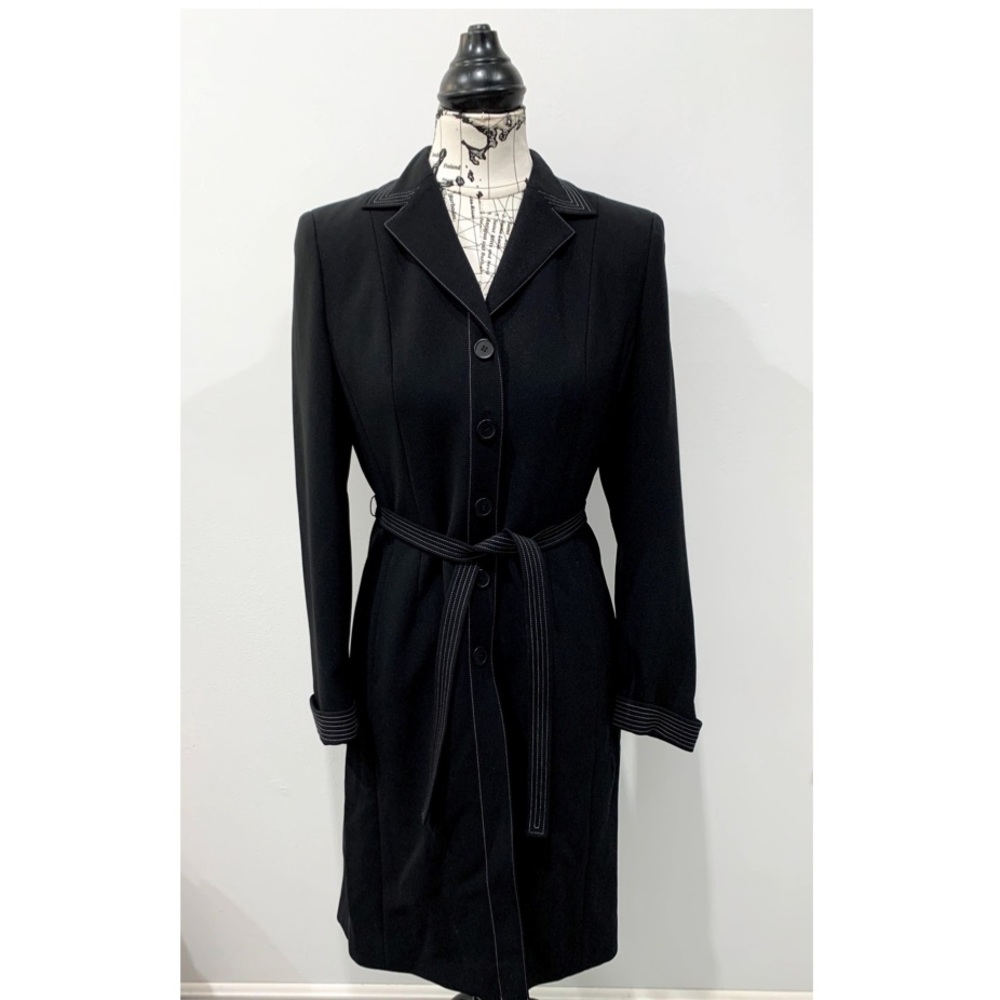 Ann Taylor Black Trench Coat